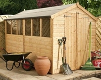 10x6 - Shiplap OSB Apex Wooden Shed