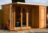 10x8 - Garden Room With Side Shed