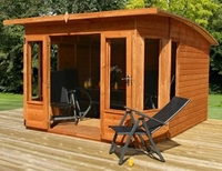 10x8 - Helios Summerhouse - Curved Roof