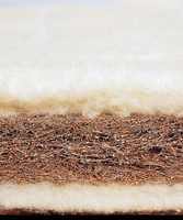 140cm Natural Fibre Cot Bed Mattress