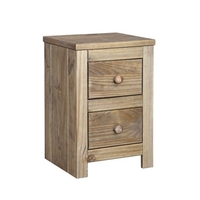 2 Drawer Petite Bedside Cabinet