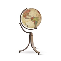 50cm Emily Floor Pedestal Globe