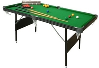 6ft Crucible 2-in-1 Snooker/Pool Foldup