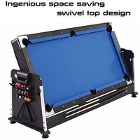 7ft Revolver 3-in-1 Pool,  Air Hockey, Table Tennis