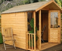 7x7 - Traditional Summerhouse - Verandah