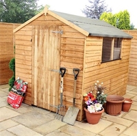8x6 Overlap Apex Sheds