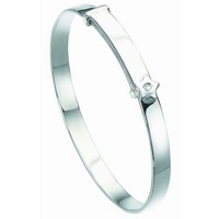 Adjustable Star Diamond Bangle