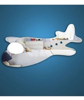 Aeroplane acrylic mirror 45 x 20cm
