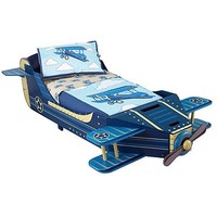 Airplane Theme Toddler Bed