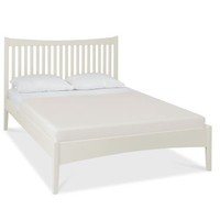 Alba Cotton Low Footend Bed - 135cm Double