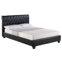Amalfi Bed – Black Double