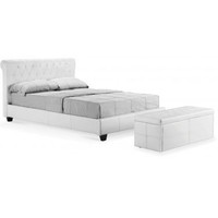 Amalfi Bed – White Double