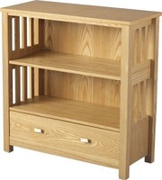 Ashmore 1 Drawer Bookcase (Low)