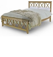 Ashton 5’0 Bed Solid Oak