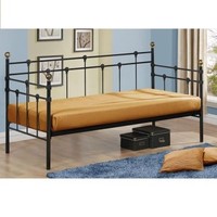 Atlas Black Single Daybed