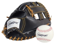 Baseball Glove and Ball
