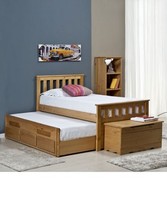 Bergamo Captains Bed With Guest Bed & Drawers