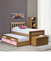 Bergamo Captains Bed with guest bed and drawers