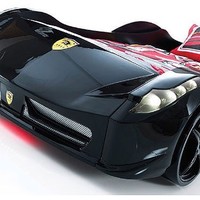 Black Ferrari Spider Style Racing Car Bed