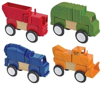Block Mates Construction Vehicles