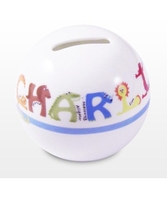 Blue Animal Money Box