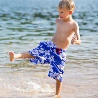 Blue Hawaiian Boarder Shorts