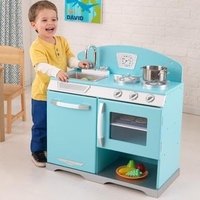 Blue Retro Stove