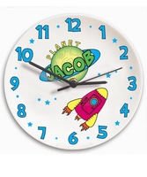 Bone China Space Clock