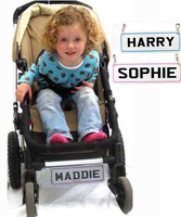Buggy name plate