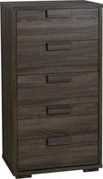 Cambourne Dark Oak Effect 5 Drawer Chest