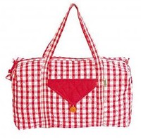 Cherry Red Weekender Bag