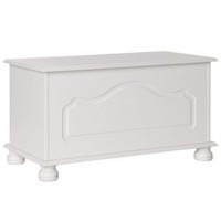 Copenhagen Blanket Box In White