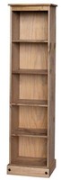 Corona Tall Narrow Bookcase