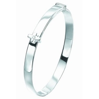 Cross Diamond Bangle