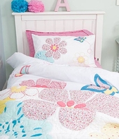 Daisy Floral Duvet Set (Single)
