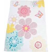 Daisy Floral Quilt (Single)
