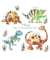 Dinosaur Canvas