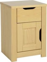 Eclipse 1 Drawer 1 Door Bedside Cabinet