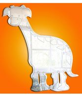 Giraffe acrylic mirror 45 x 38cm