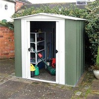 Greenvale Metal Apex Shed 8 x 6