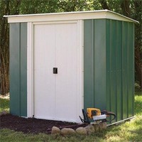 Greenvale Metal Pent Shed 8 x 4