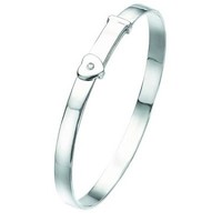 Heart Bangle with Diamond