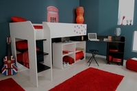 High Tek 1 Midsleeper Bed