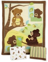 Honey Bear 3-Piece Bedding Set