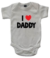 I love Daddy body suit
