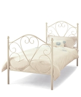 Isabelle 3ft Single Metal Bed