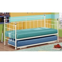 Jessica Cream Single Daybed With Trundle