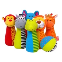 Jungle theme bowling set