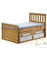 Junior Captains Bed with guest bed and drawers