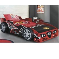 Kids Red Night Racer Bed